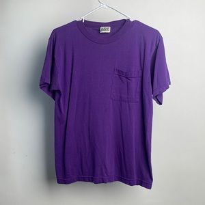 Dark purple vintage tee